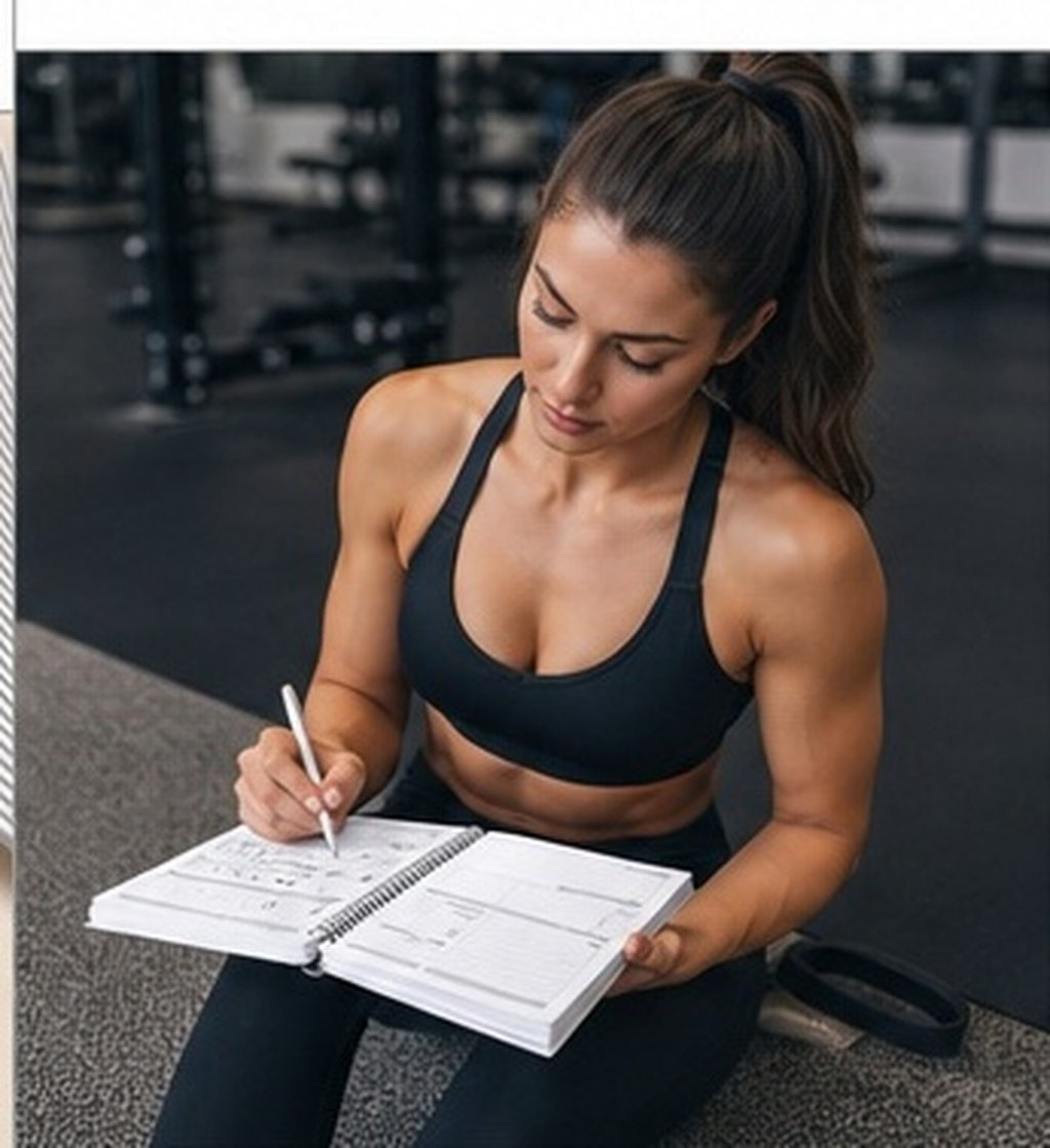 Nutrition Of Fitness - Fitness Planner Journal 11,7x8,5 Gym Logboek