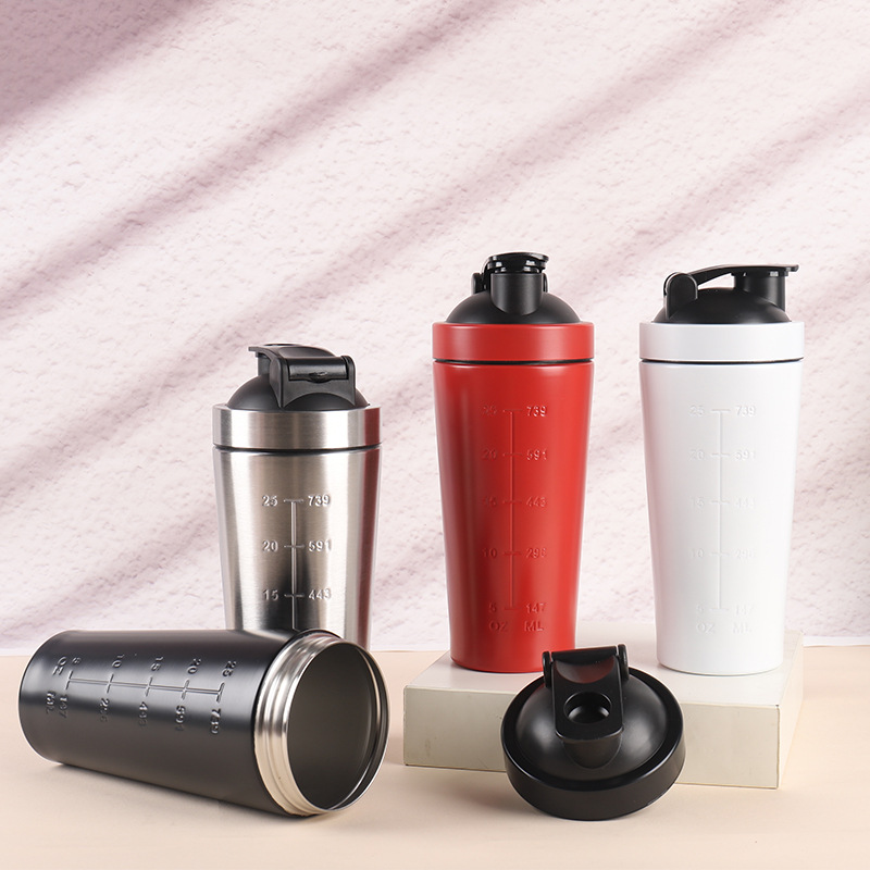 Nutrition And Fitness - 500 ML/750 ML Rvs Eiwit Poeder