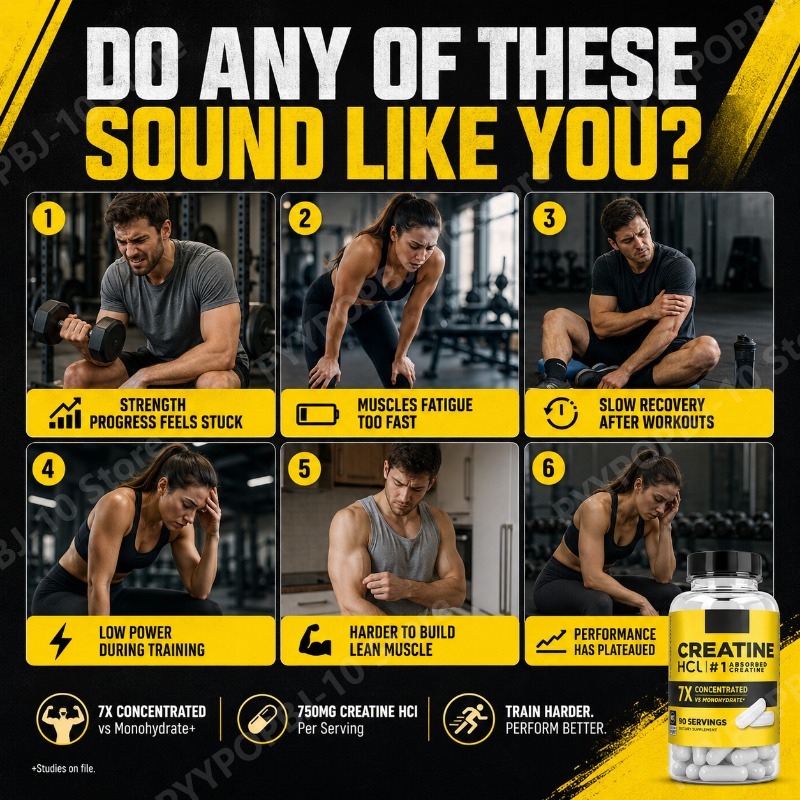 Creatine HCl 750mg 90 capsules - Nutrition Of Fitness recensie en prijs